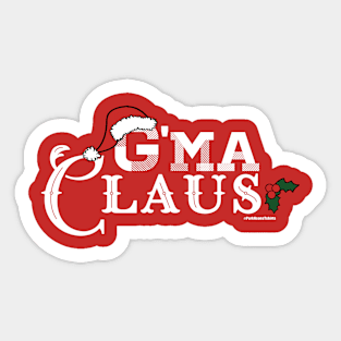 G'ma Claus Sticker